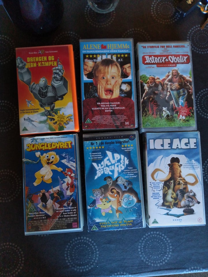 Anden genre, VHS film - Pr. stk.