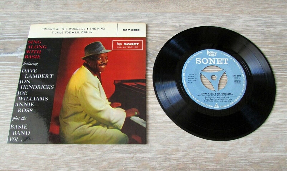 EP, COUNT BASIE, SING ALONG WITH BASIE Vol 1 EP