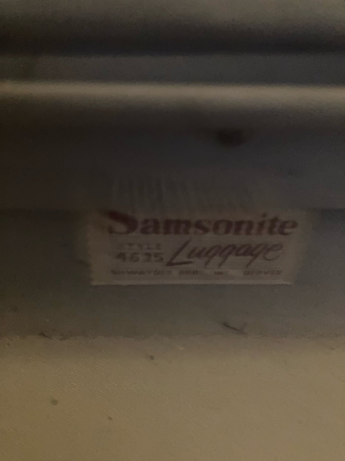 Kuffert, Samsonite