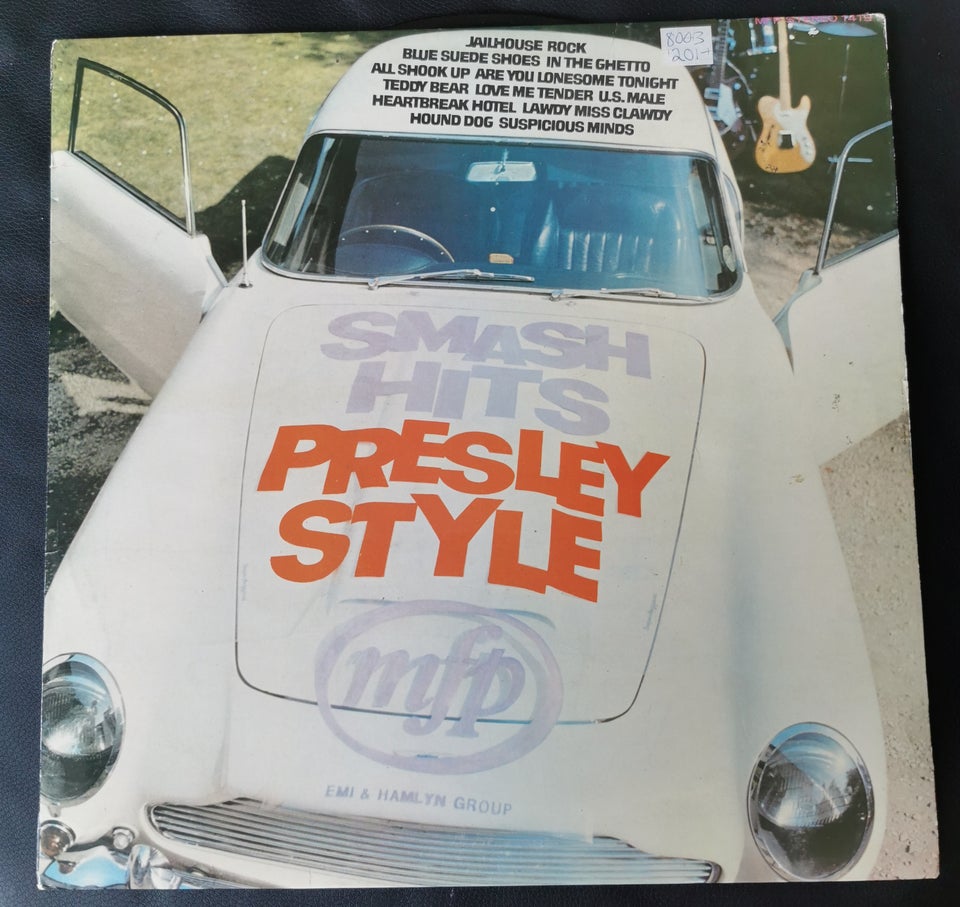 LP, Ukendt kunstner, Smash Hits Presley Style – – Køb og Salg af Nyt og Brugt
