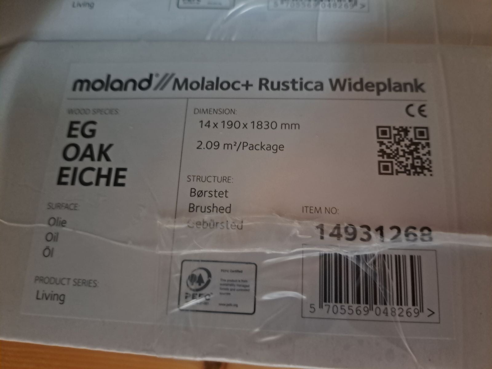 Moland Molaloc+ Rustica Wideplank