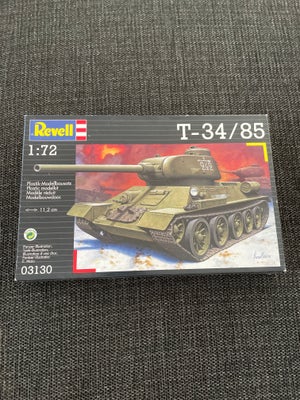 Byggesæt, Revell T-34/85, skala 1/72, Fint sæt fra Revell

Alt er som nyt, stadig i forseglet fabrik