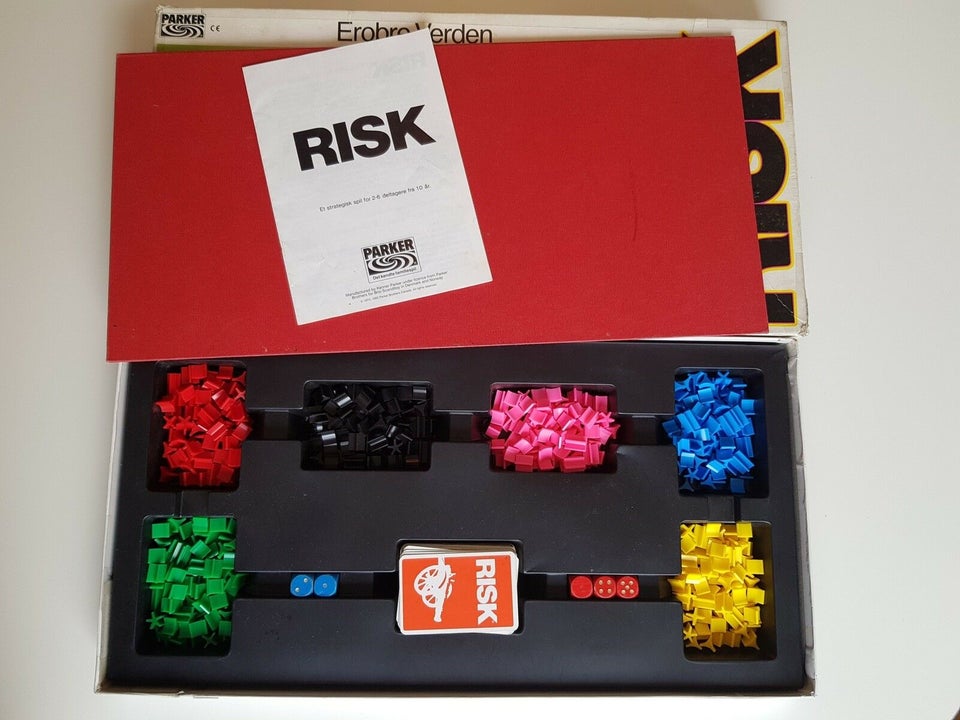 Risk, erobre verden, brætspil