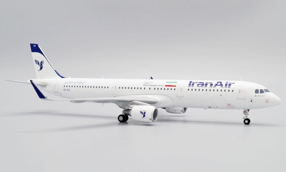 Modelfly, Iran Air Airbus 321, skala 1:200