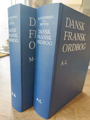 BOG Dansk Fransk Ordbog, - Dba.dk - Køb Og Salg Af Nyt Og Brugt