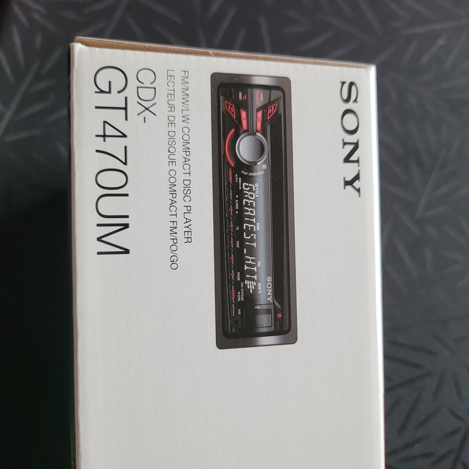 Sony CDX-GT470UM, CD/Radio