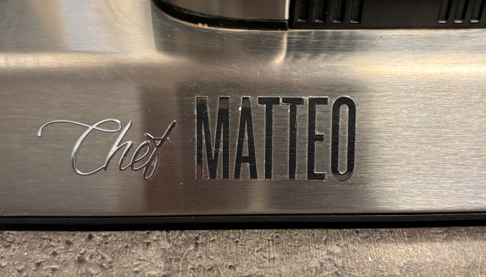 kaffemaskine, Chef Matteo Epicure