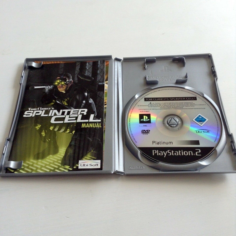 Tom Clancy's Splinter Cell, PS2, action