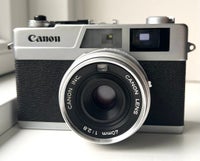 Andet, Canon Canonet 28 rangefinder kamera m 1:2.8 40 mm,