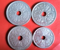 Danmark, mønter, 19932023