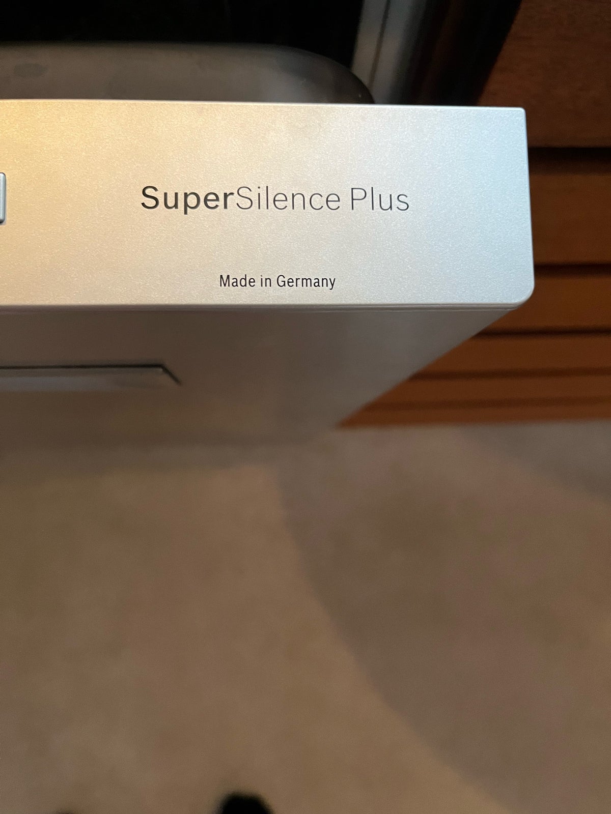 Bosch SuperSilens Plus, indbygning, energiklasse A++