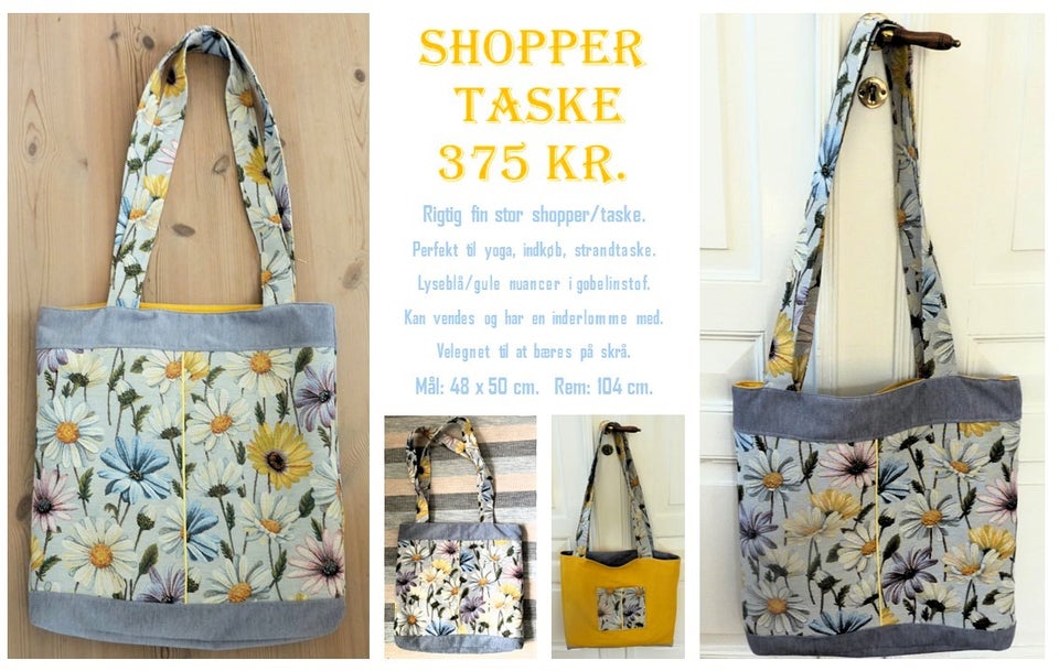 Shopper, Eget design, hjemmelavet.