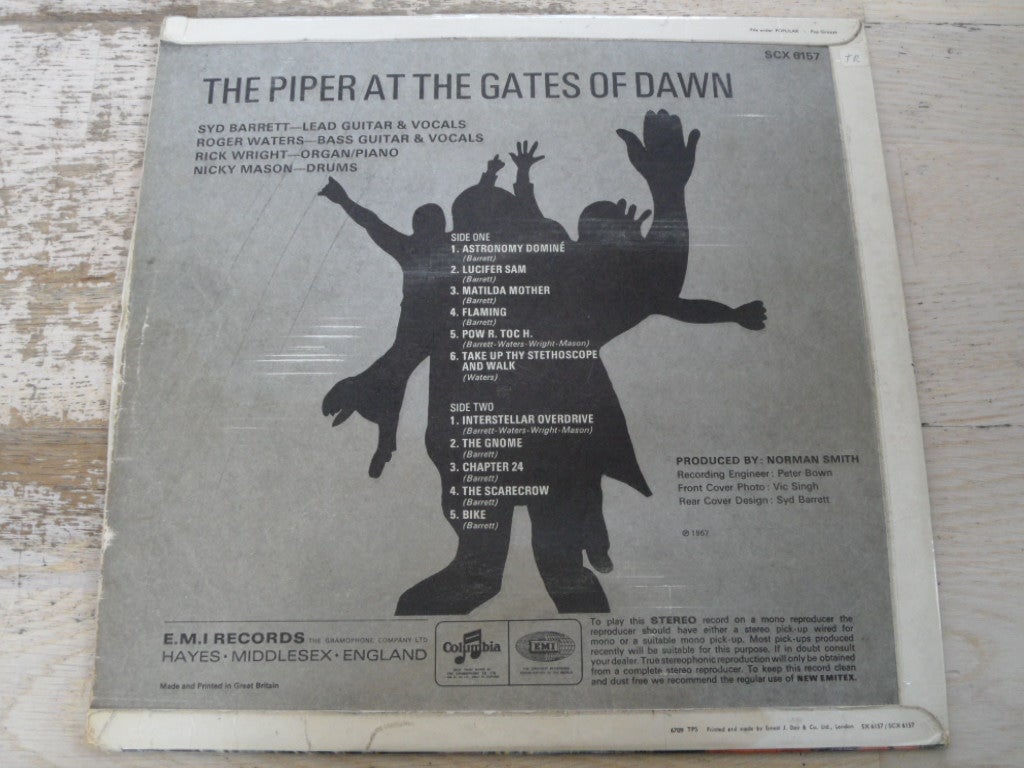 LP, PINK FLOYD , THE PIPER AT THE GATES OF DOWN