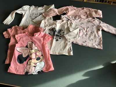 T-shirt, DisneyBaby, Name it, VRS, pomp de Lux ,Claire, str. 86, 6 stk bluser
2 med korte ærmer
4 me