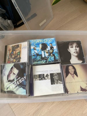 ALLE 80’,90’: Kæmpe CD samling+300 styk, pop, ALT fra 80’erne og 90’erne indenfor pop og rock både d