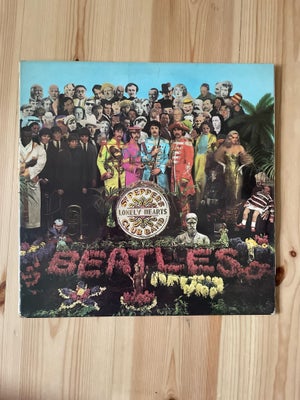 LP, The Beatles, Sgt Peppers Lonely Hearts Club Band, Rock, FØRSTE PRES/ UDGAVE 1967 (FIRST PRESSING