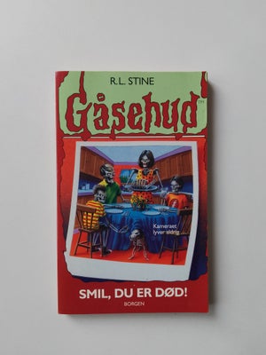 Smil, du er død! - Gåsehud 44, R.L. Stine, Smil, du er død! - Gåsehud 44
Af R.L. Stine
Fra 2002
Pæn 