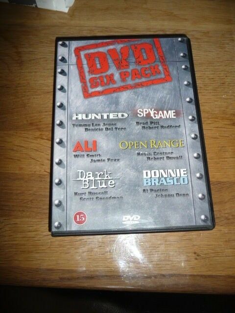 Dvd Six Pack, DVD, action