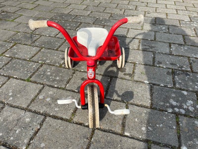 Unisex børnecykel, trehjulet, Winther, Winther, Winther 3 hjulet med lad i rød. Lad kan tippes. 
