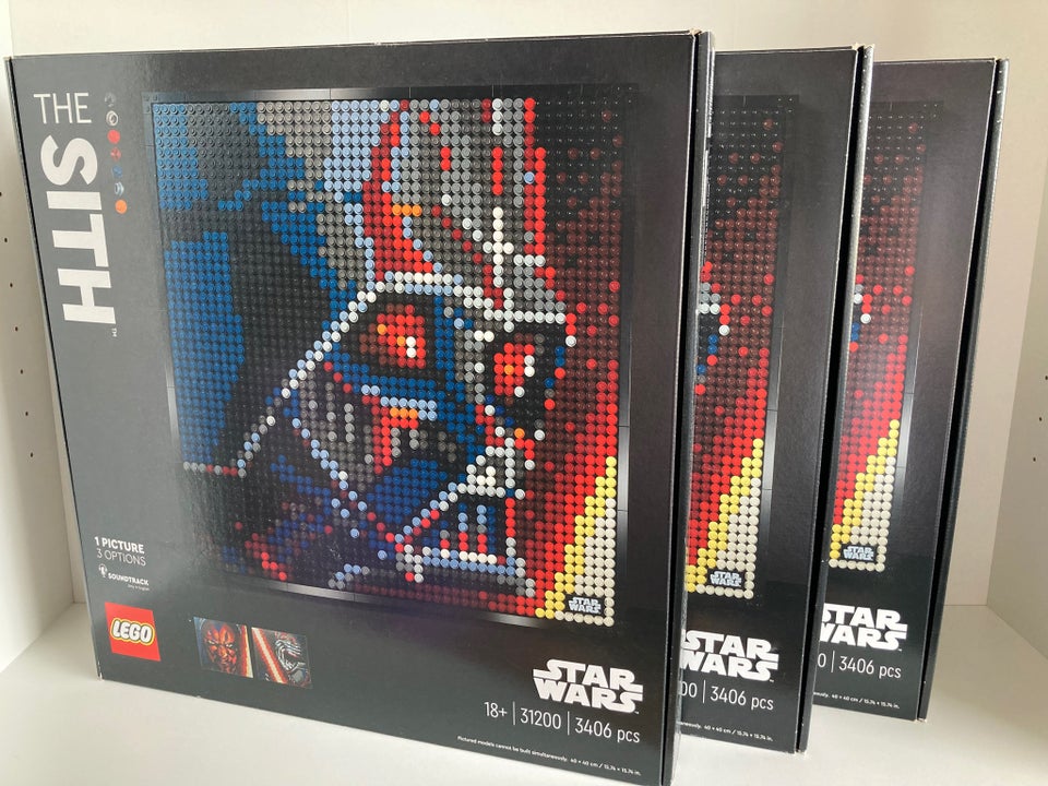 Lego Star Wars, 31200 LEGO Art The Sith / Sith-fyrsterne