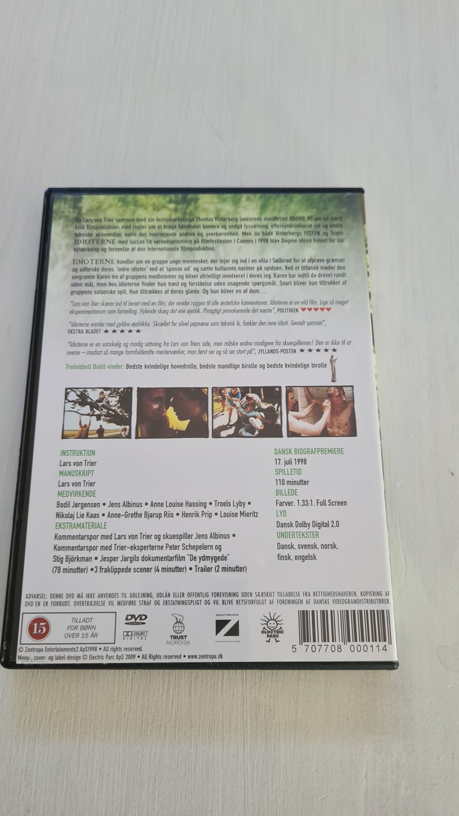 abrazo Célula somatica La ciudad Idioterne, instruktør Lars Von Trier, DVD – dba.dk – Køb og Salg af Nyt og Brugt abrazo Célula somatica La ciudad Idioterne, instruktør Lars Von Trier, DVD – dba.dk – Køb og Salg af Nyt og Brugt