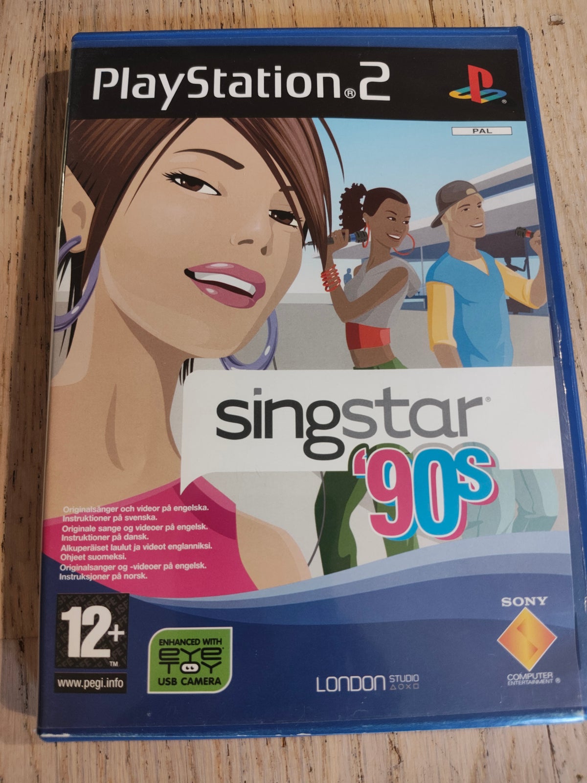 Singstar 90s, PS2