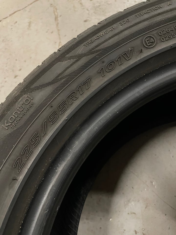 Sommerdæk, Hankook, 225 / 55 / R17