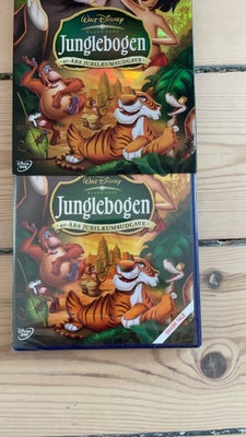 Junglebogen, instruktør Disney, DVD, animation, Helt ny med plastik om. Ny pris 200kr
