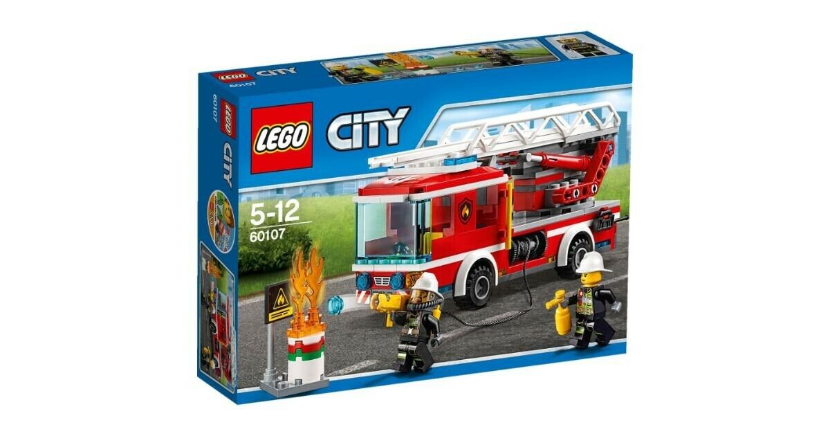 Erkende binde skipper Lego City, Brandvæsnets stigevogn - dba.dk - Køb og Salg af Nyt og Brugt