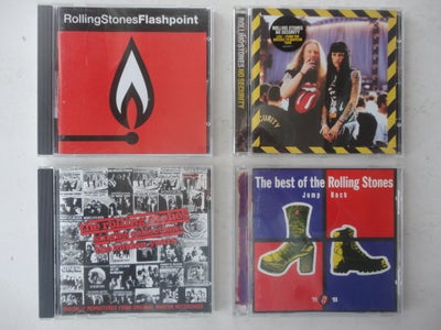 ROLLING STONES : JAGGER - RICHARDS , rock, 18 forskelige CDer , pris per CDæske :