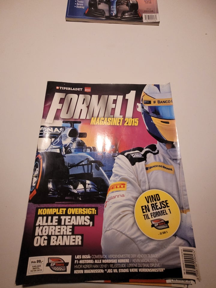 Formel 1, Magasin