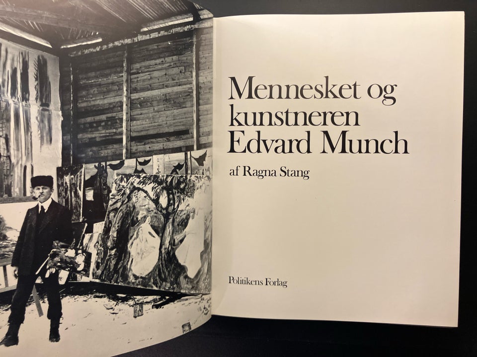 MENNESKET OG KUNSTNEREN EDVARD MUNCH, Ragna Stang, emne: