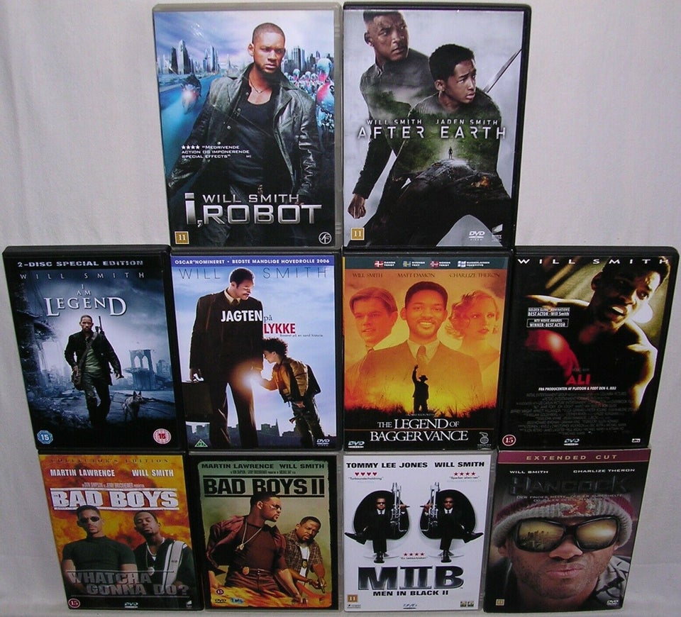 Will Smith, DVD, action