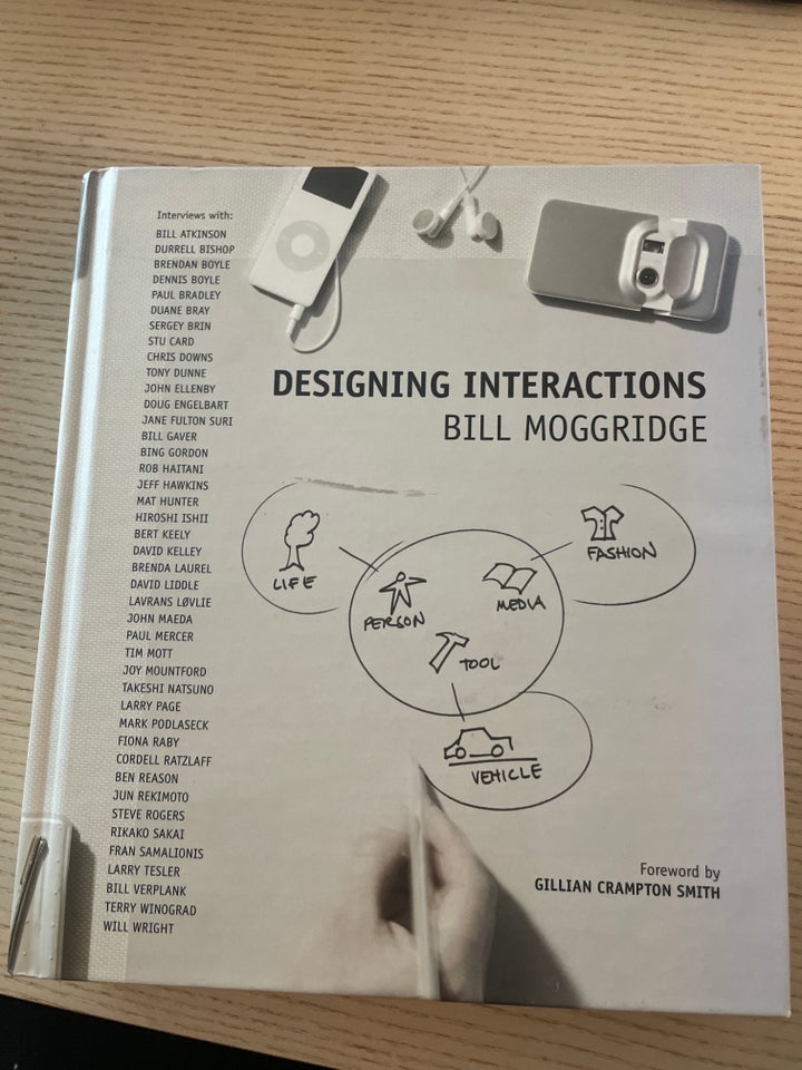 Designing Interactions, Bill Moggridge, emne: design