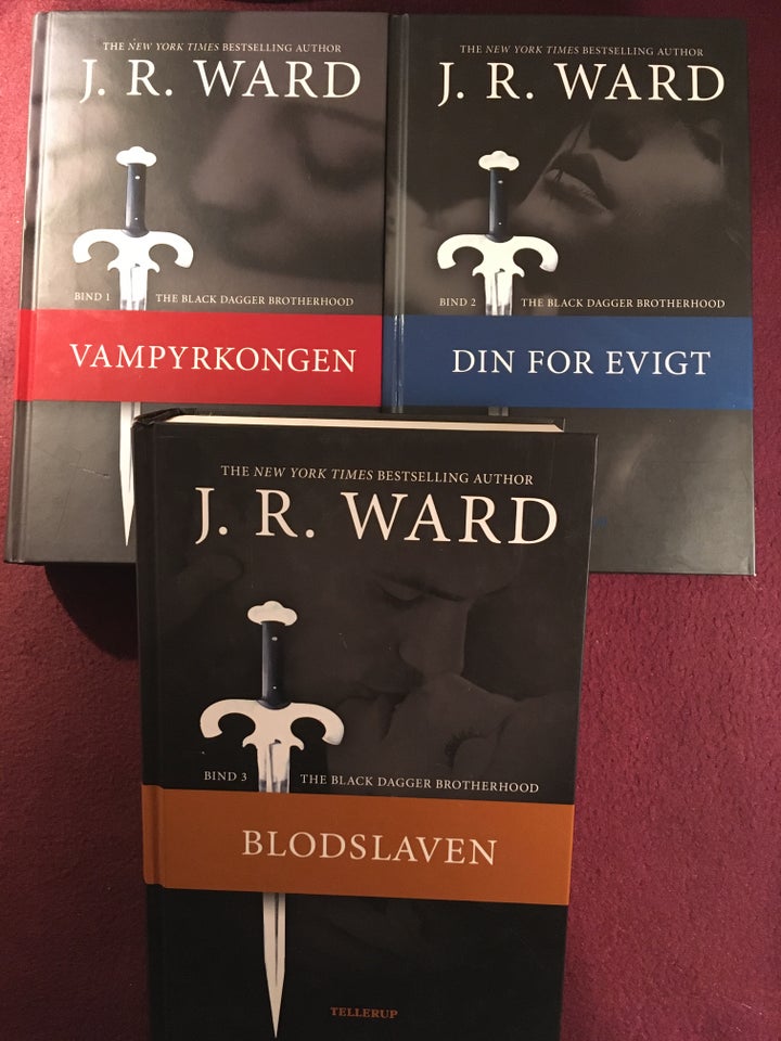 The Black Dagger Brotherhood, J. R. Ward, genre: fantasy