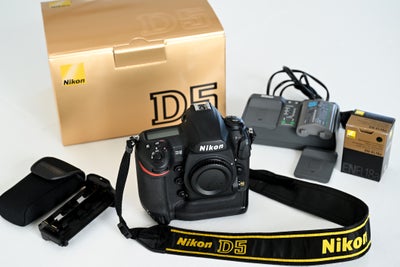 Nikon Nikon D5, 20.8 megapixels, Perfekt, Det perfekte kamera til sport, naturfoto, modeshows, hvor 