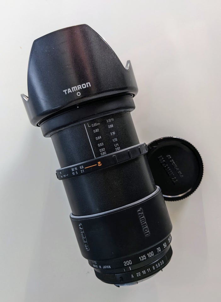 Objektiv, Tamron, 28-200 mm. zoom