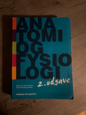 Anatomi og fysiologi-bog, Munksgaard, emne: naturvidenskab, Anatomi og fysiologi-bog fra munksgaard.