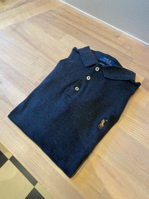 Polo t-shirt, Polo Ralph Lauren, str. L,  Mørkegrå,  Bomuld,  Ubrugt, Sætter denne Polo Ralph Lauren