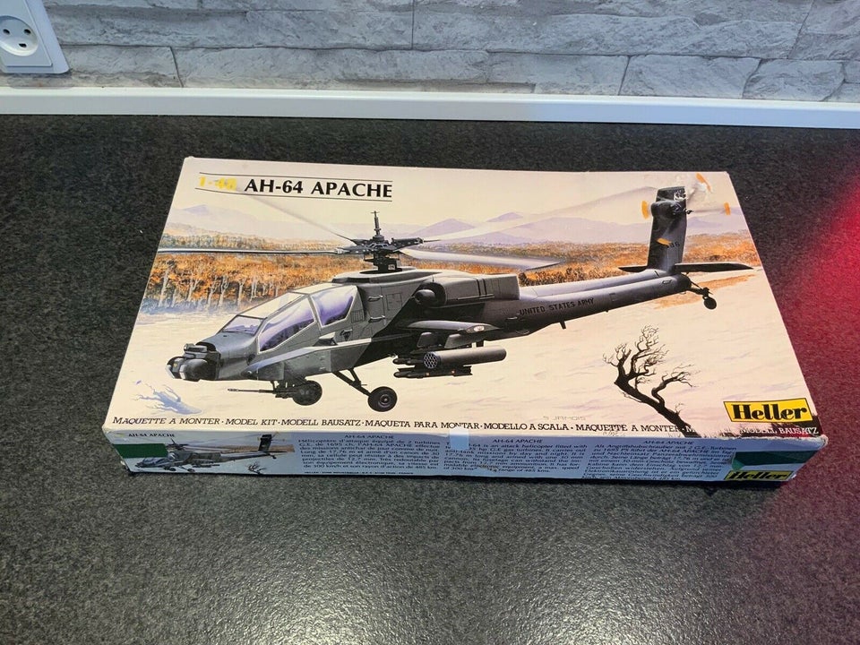 Modelfly, Heller AH-64 apache helikopter