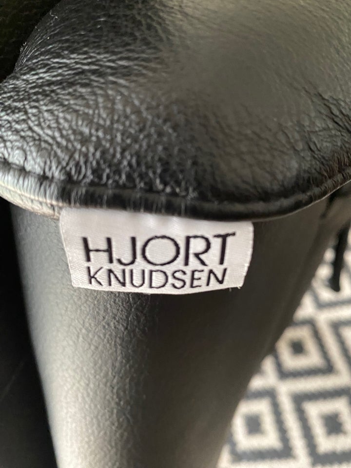 Lænestol, læder, Hjort Knudsen