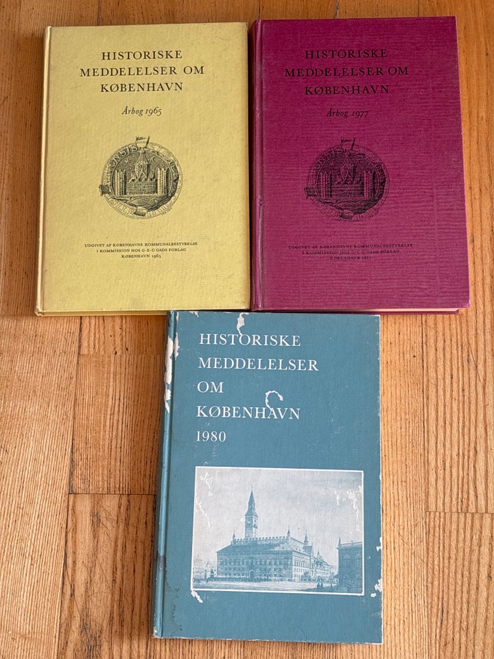 Historiske Meddelelser om København, emne: lokalhistorie