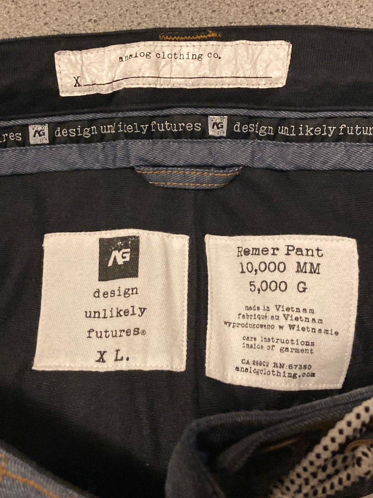 Skibukser, Analog Remer Pants, str. XL – dba.dk – Køb og Salg af