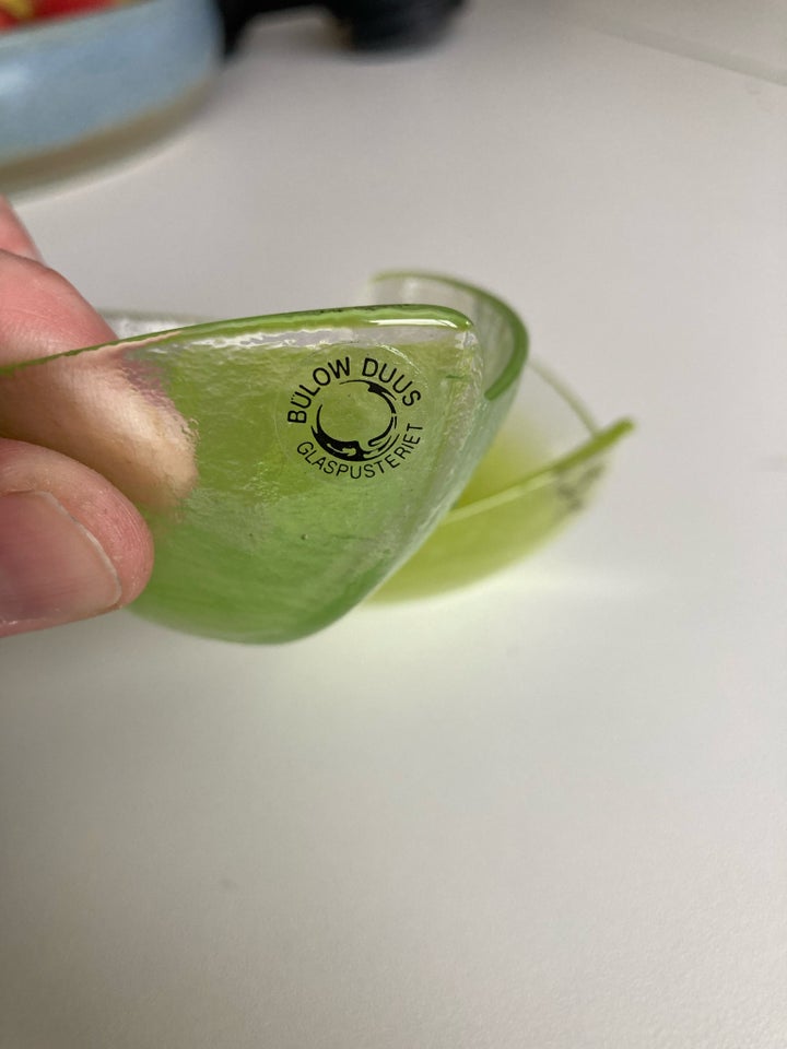 Glas, Saltkar / lille skål, Bülow Duus Glaspusteriet