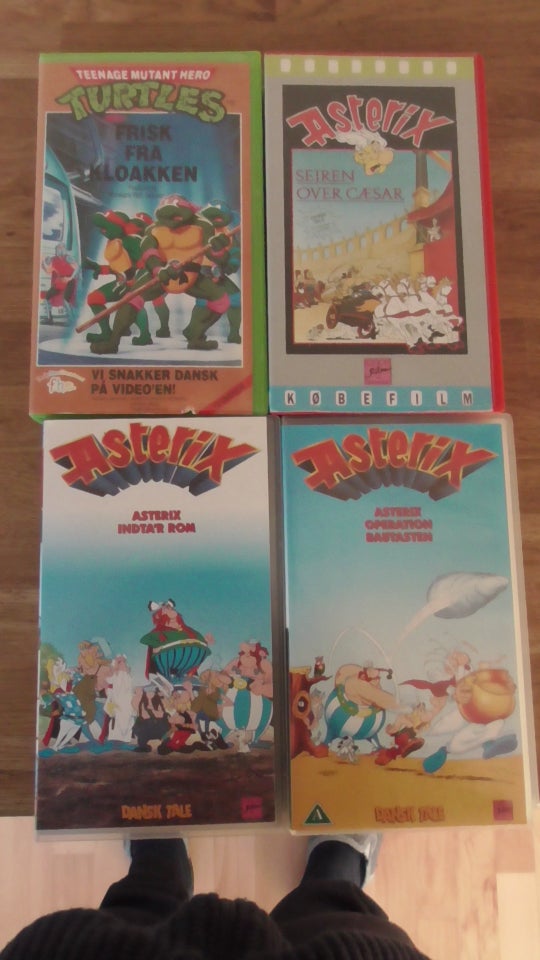 Tegnefilm, Turtles nr. 8 Asterix, instruktør Div.