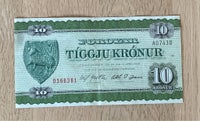Færøerne, sedler, 10 kr