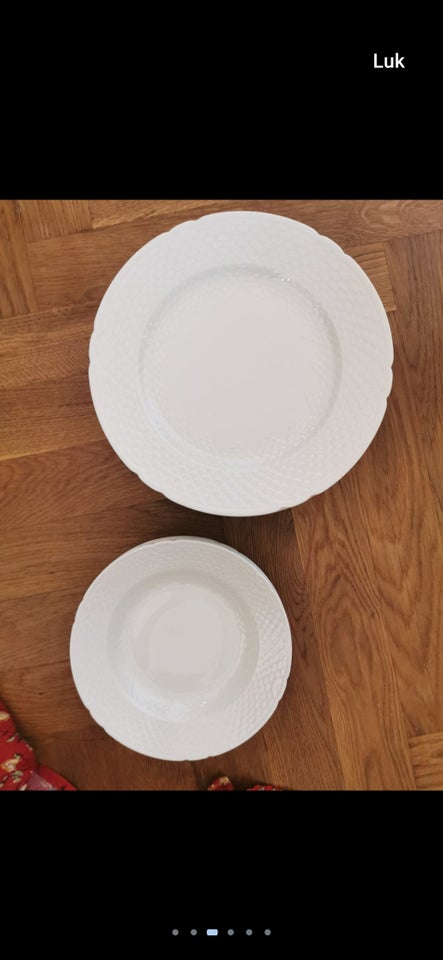 Porcelæn, Tekande sovseskål bouillon kop tallerken, Bing