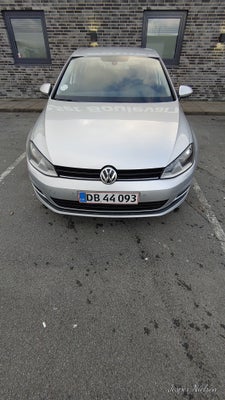 VW Golf Plus, 1,6 TDi 105 Comfortline DSG BMT, Diesel, 2014, km 280000, sølvmetal, træk, klimaanlæg,