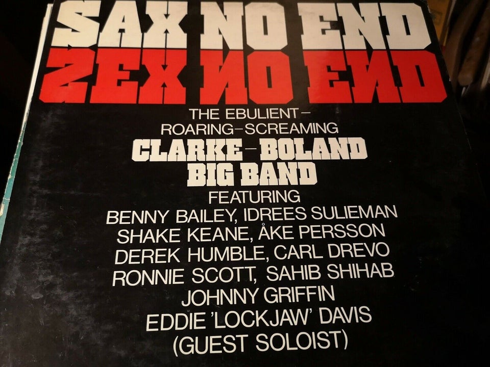 LP, The Kenny Clarke-Francy Boland Big Band, Sax No End
