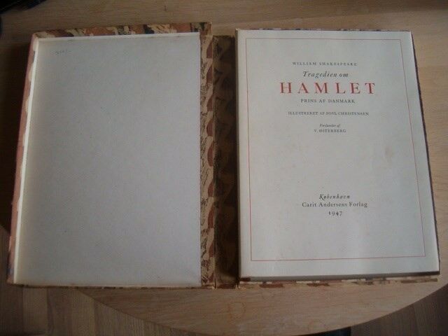 Tagedien om Hamlet-Prins af Danmark, William Shakespeare,